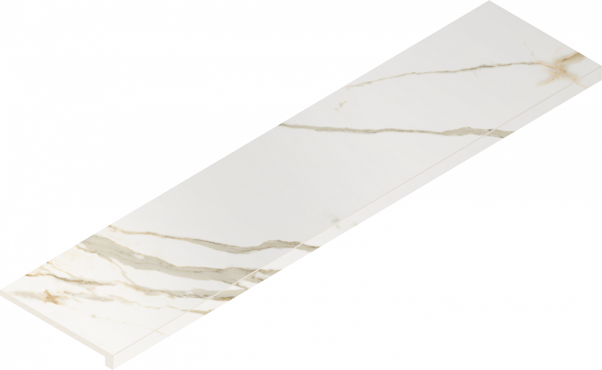 620070002599 Ступень Stellaris Calacatta Gold Scalino Angolare Dx 33x120