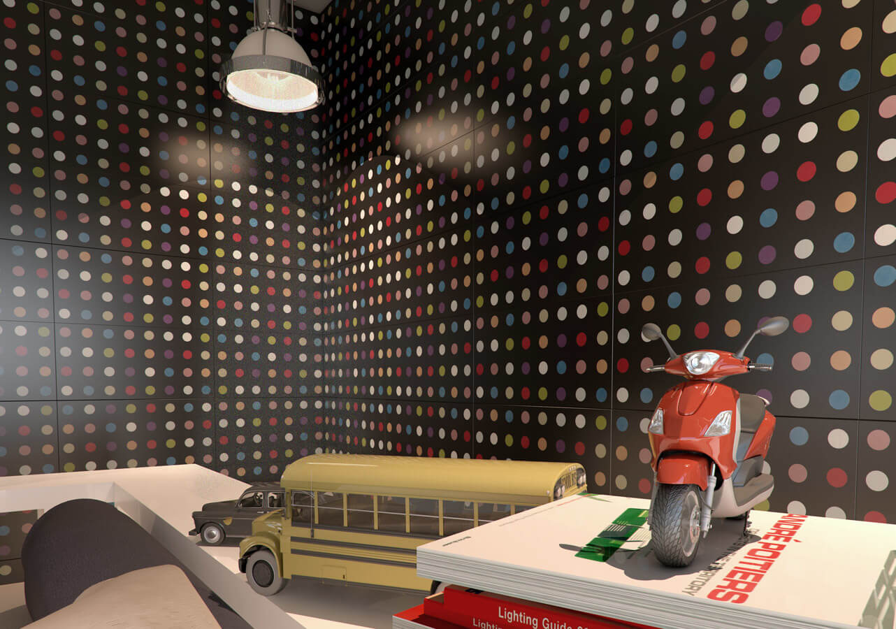 На стену Satinados Negro Mate 50 - фото 8