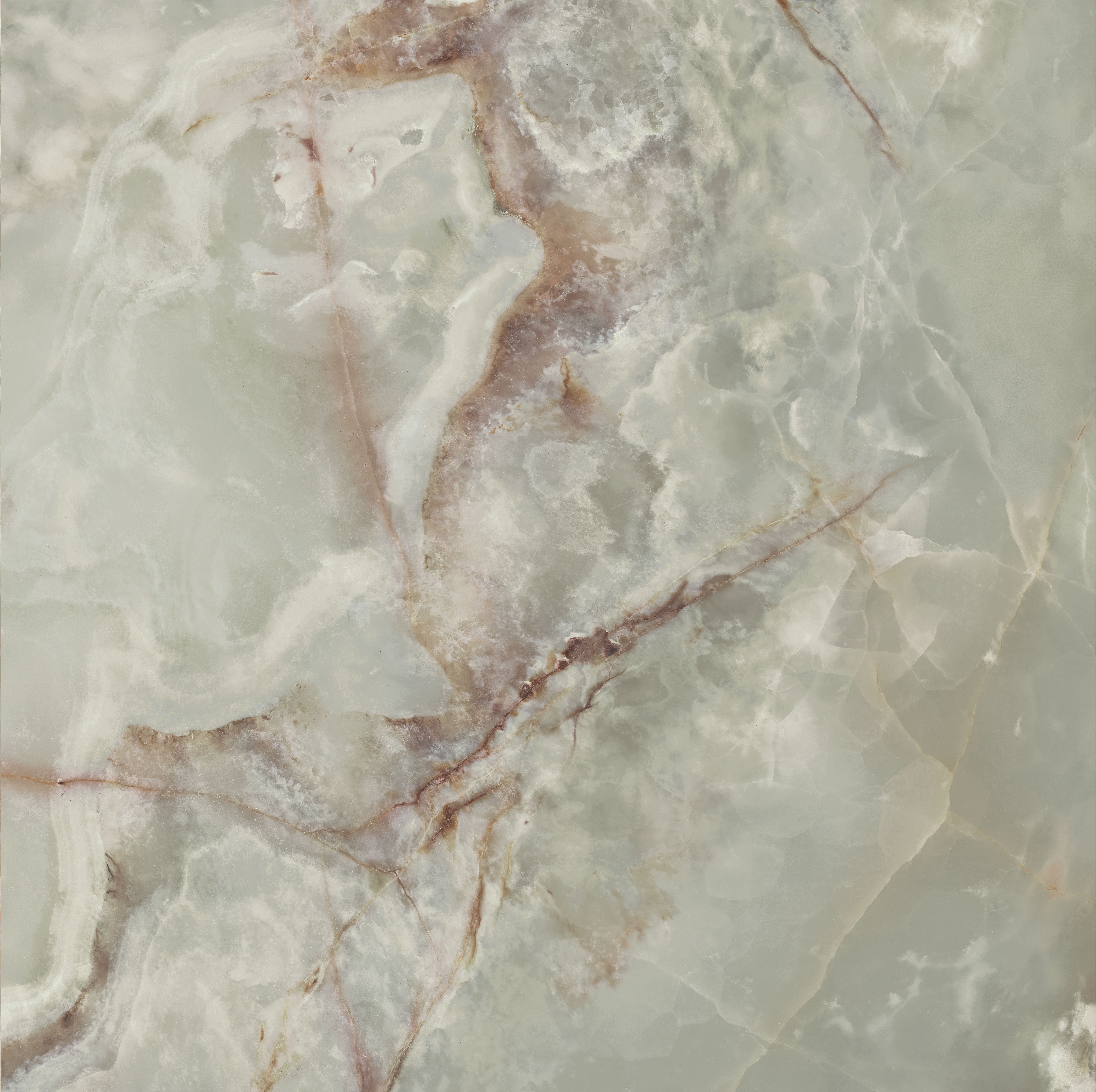 KM6060G0732R На пол Сен-Тропе Зелёный светлый лаппатированный обрезной 60x60x0.9 - фото 4