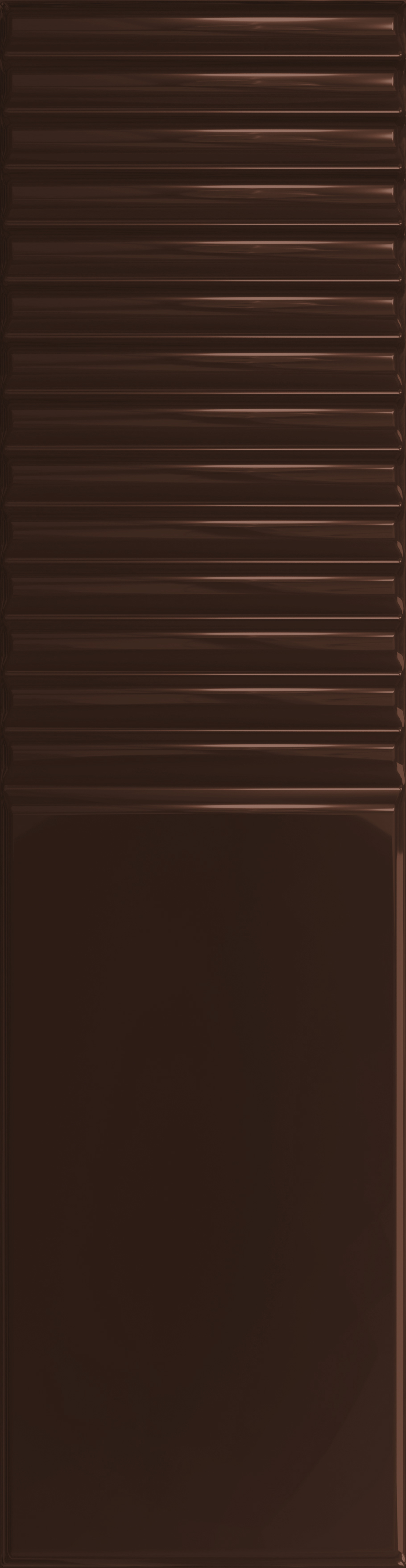 На стену Groove Brown 2 Gloss STR 29.8x7.8x1