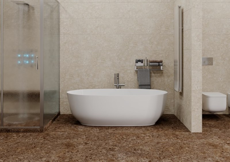 10 GCR G KM 0111 На пол Камбрилс Коричневый Глазурованный матовый ректификат 60x60 - фото 2