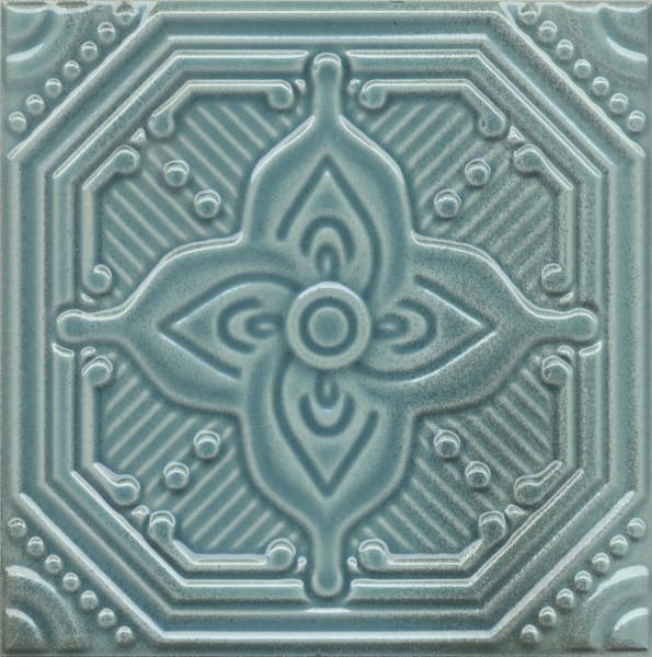 SSA004  Декор Салинас Лазурный