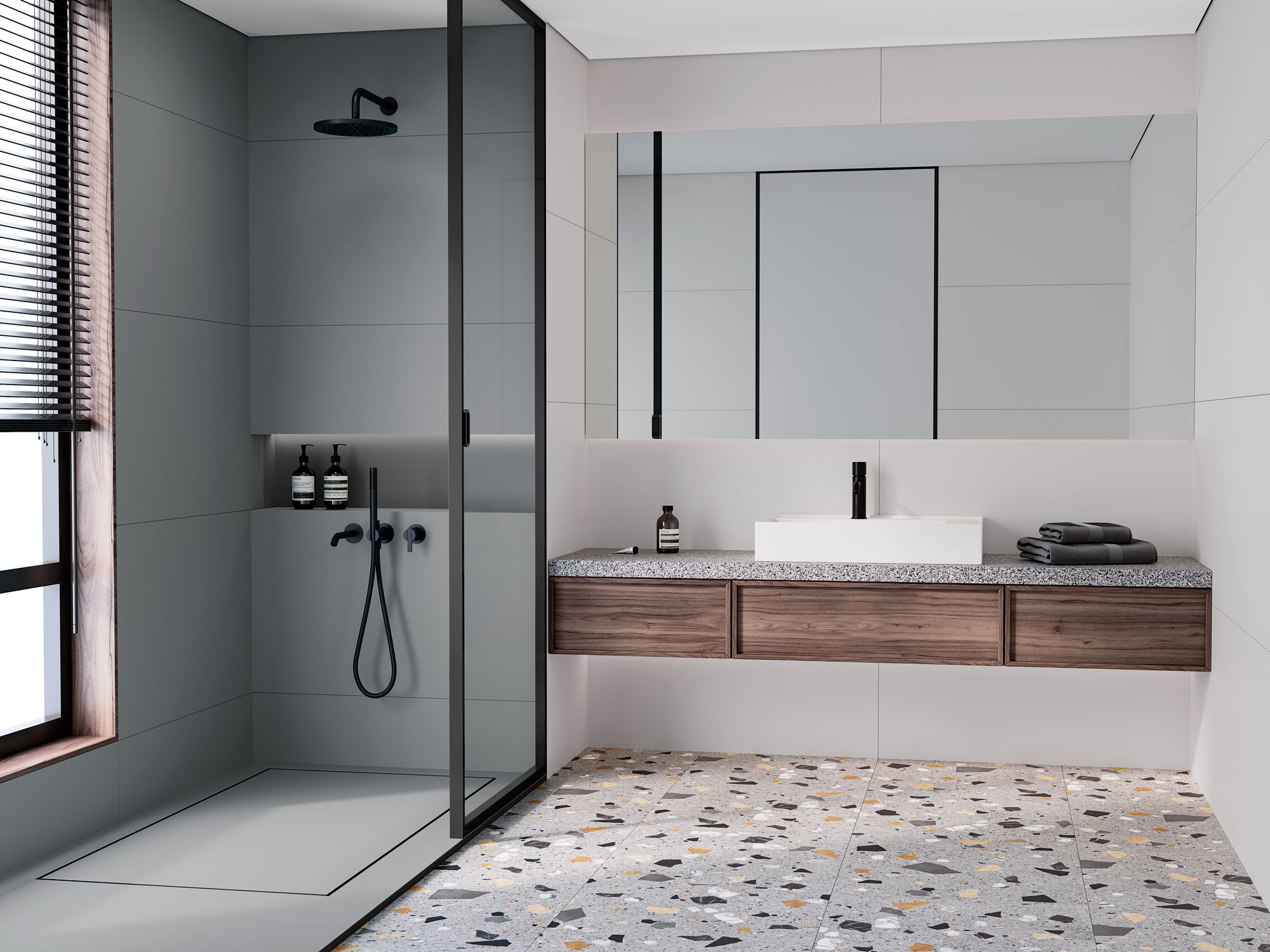 На пол Monocolors Elite Grey 60x120 5мм Matt - фото 14