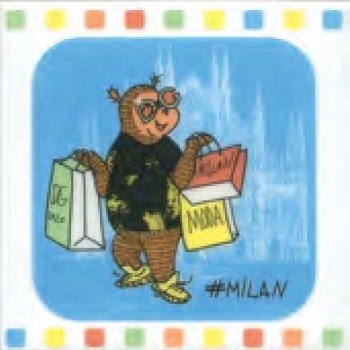 NT/A267/5009 Декор Большое путешествие Milan глянцевый