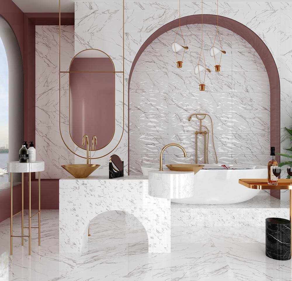 NB_0452 На стену Lazzaro Белый 30х90 - фото 4