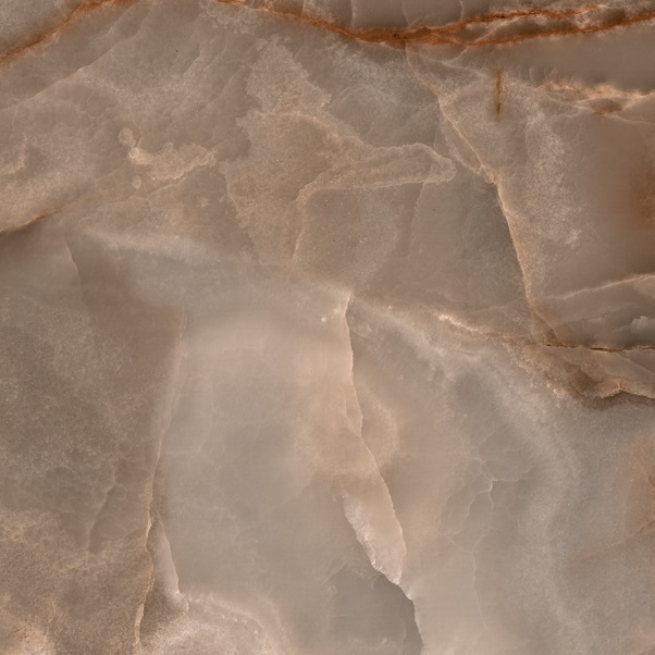 769908 На пол Reves De Rex Choco Glossy 6mm 120x120 - фото 3