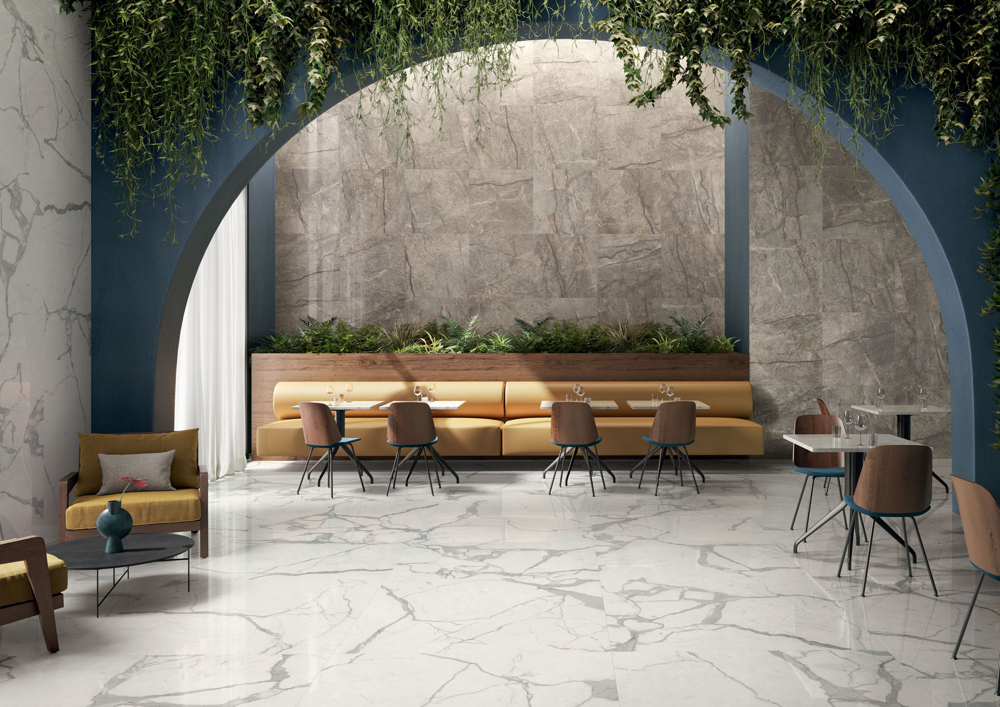 AGB0 На пол Anima Futura Golden White Rt. 120x60 - фото 10