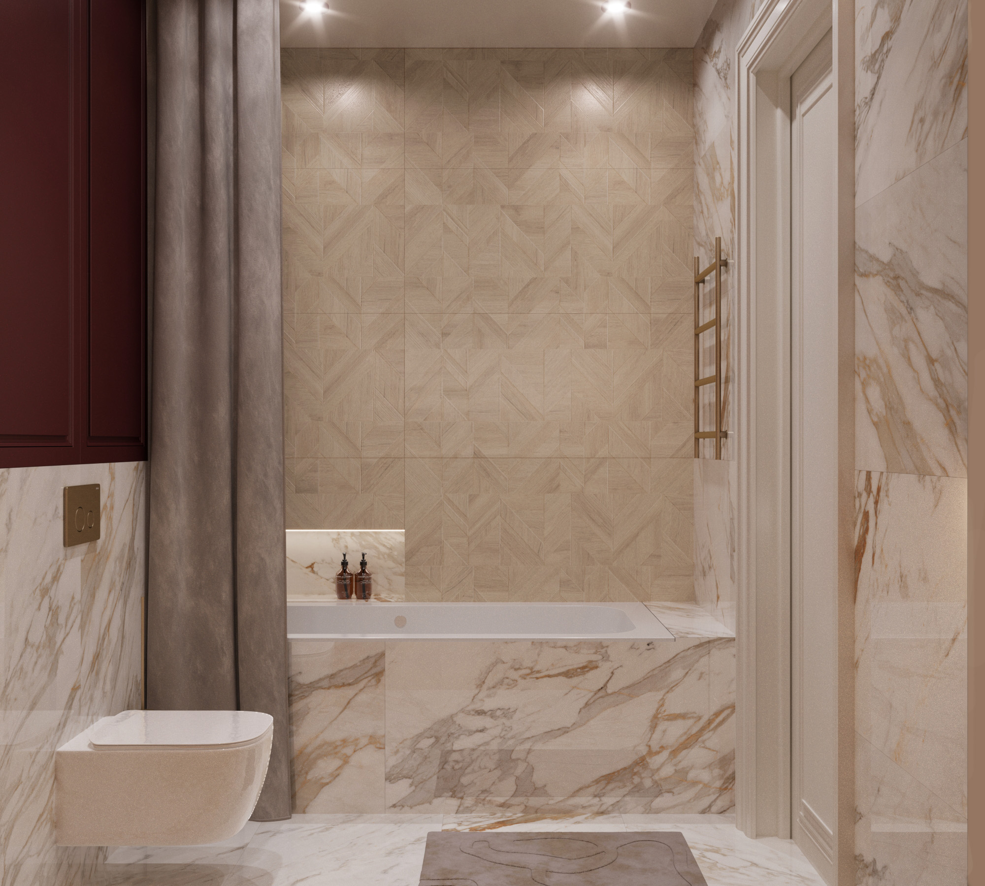 RT7011-P На стену Rockwood Beige Rustic Wood 60x120 - фото 10