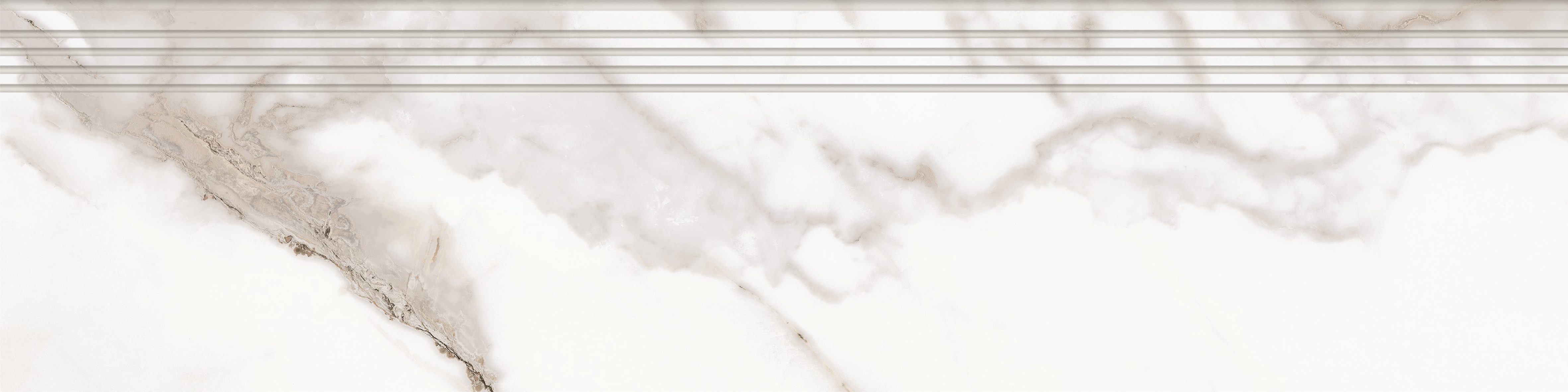 K-2001/LR/st01/300x1200x10 Ступень Iceberg White 300x1200x10