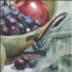 Панно Monocolor Composicion Acuarela Uvas - фото 7