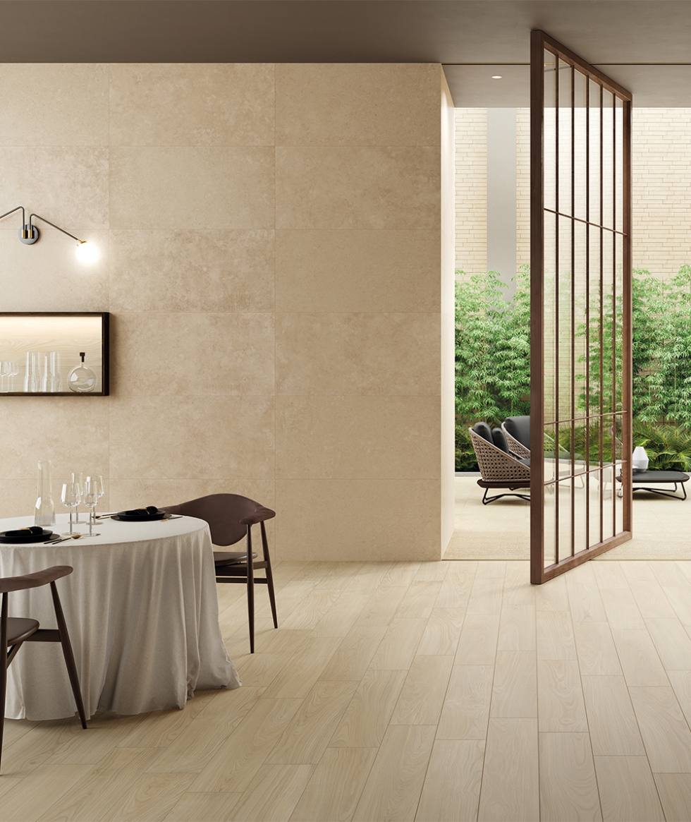 610015000424 На пол Room Floor Project Блэк Стоун 60x120 Патинированный и Реттифицированный - фото 4