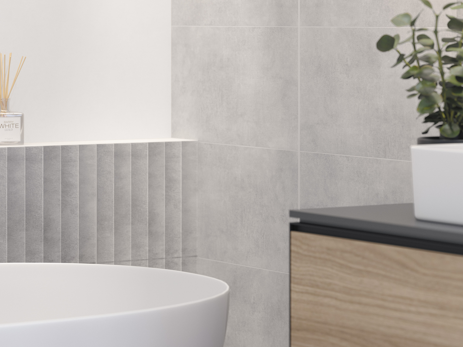 SO4R092 На пол Brooklyn Cерый 42x42 - фото 9