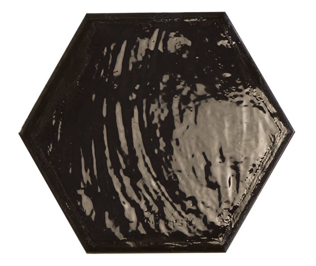 На стену Rain Nero Hex 19.8x22.8 - фото 2