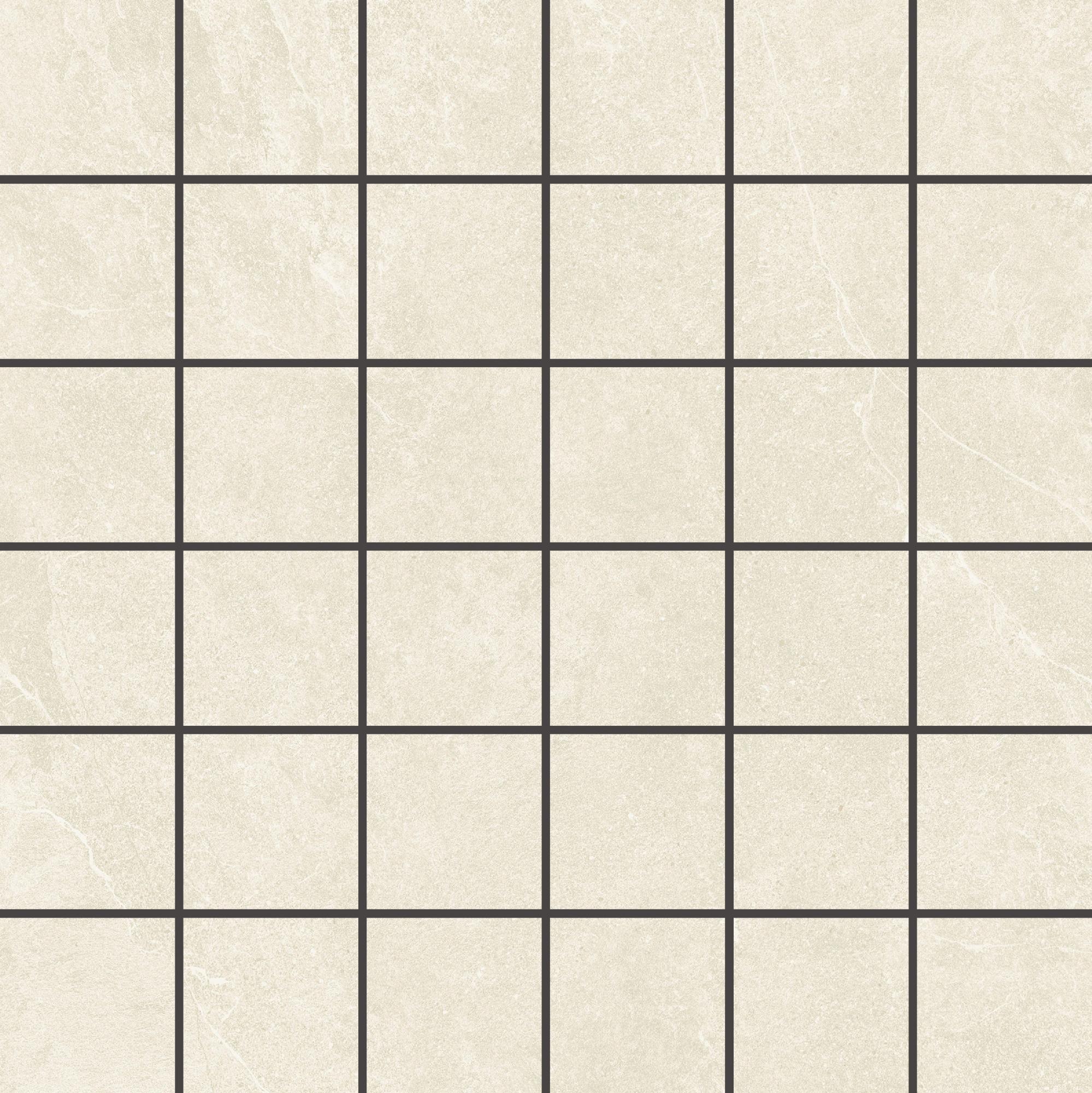 На пол Керамическая мозаика Ground Cream 48*48*10 300*300