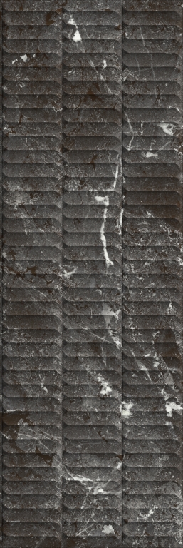 KM3090B0170R На стену Тубкаль Чёрный глянцевый структура обрезной 30x89.5x1.05 - фото 6