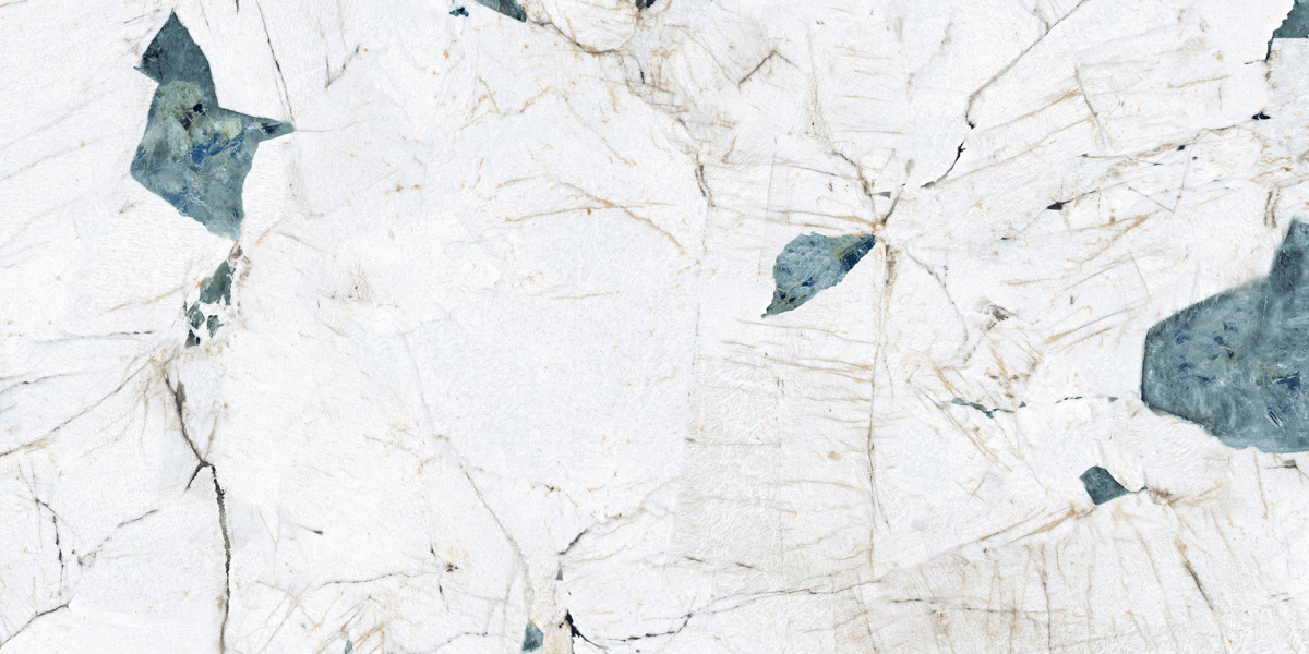 На пол Crackstone Aqua Бирюзовый лаппатированный шайн 60х120 - фото 7