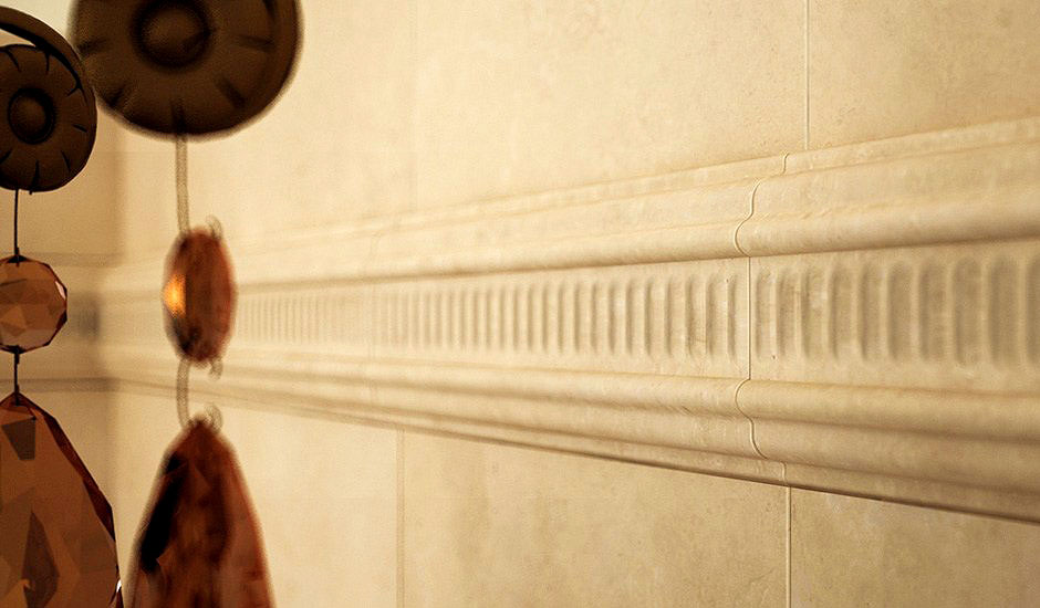 69056 Плинтус Canova Beige Bat. Ril. Biege 15x25 - фото 4