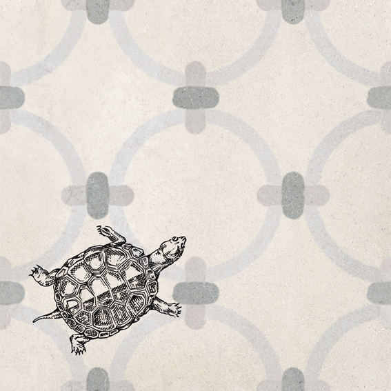 Декор 1900 Macaya Humo animales 20x20 - фото 6