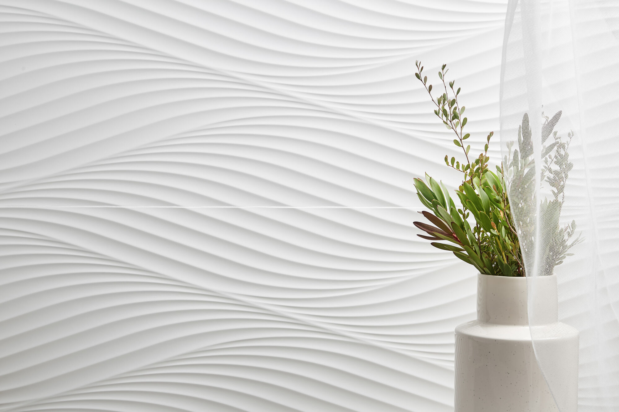 40283 На стену Cotton White/33.3X100X0.86/R 33.3x100 - фото 5