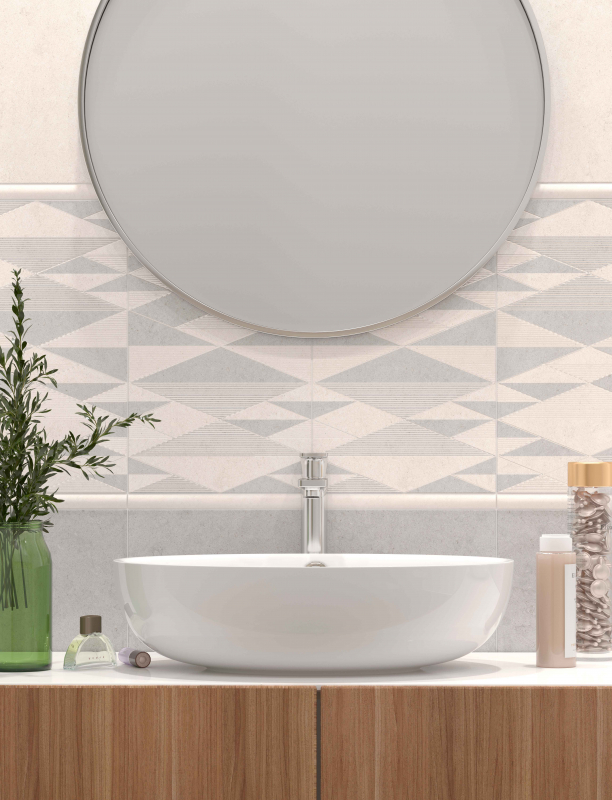 04-01-1-09-03-06-2610-0 Декор Lorenzo Cерый - фото 5