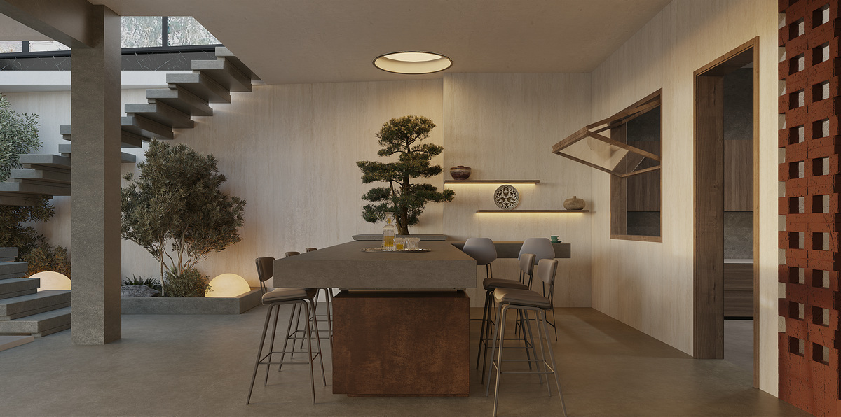 На пол Cave Stone Beige White Спеченный камень 1200x2700x6 - фото 13