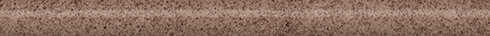 KMB2SPA013BR Бордюр Руссильон Коричневый матовый обрезной 30x2.5x1.9