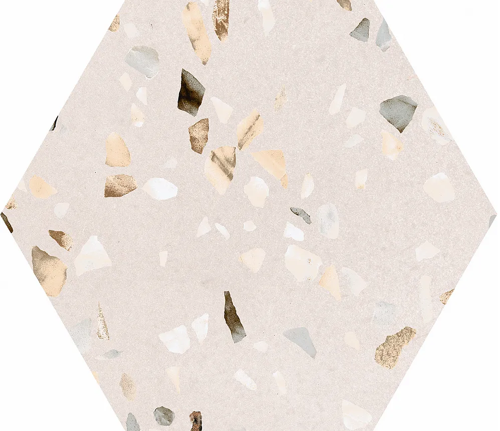 015.122.0150.10382 На пол Doria Hex.Bianco Матовый - фото 3