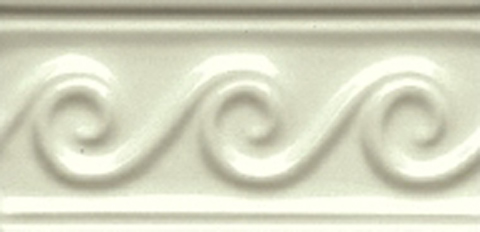 ADNE4068 Бордюр Neri Relieve Olas Celery 7.5х15