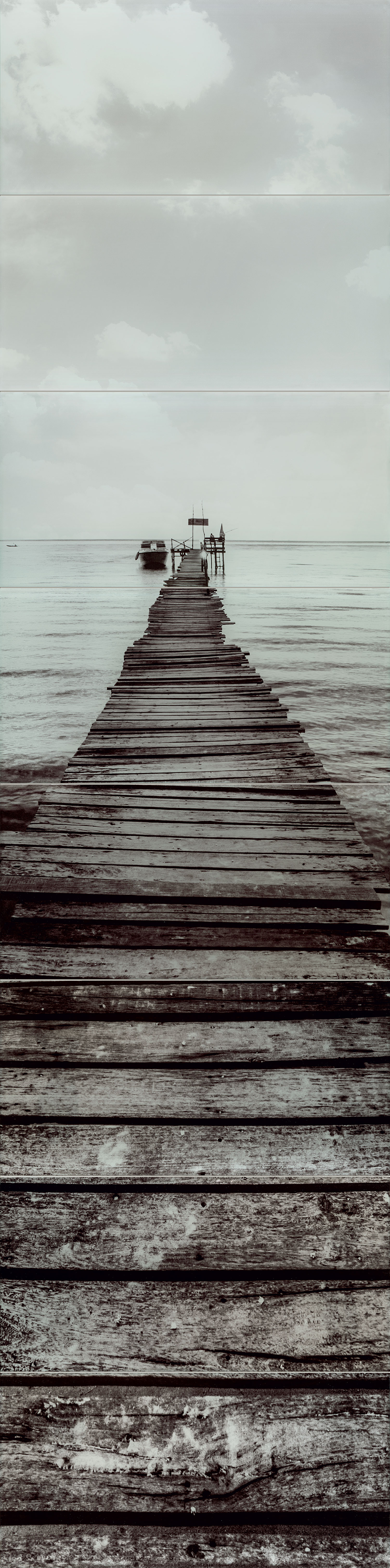 DS-01-174-2400-0598-1-011 Панно Blinds D- Obraz scienny szklany 8-elementowy Blinds