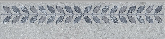 ST05/SG9118 Плинтус Аллея Серый 30x7.2