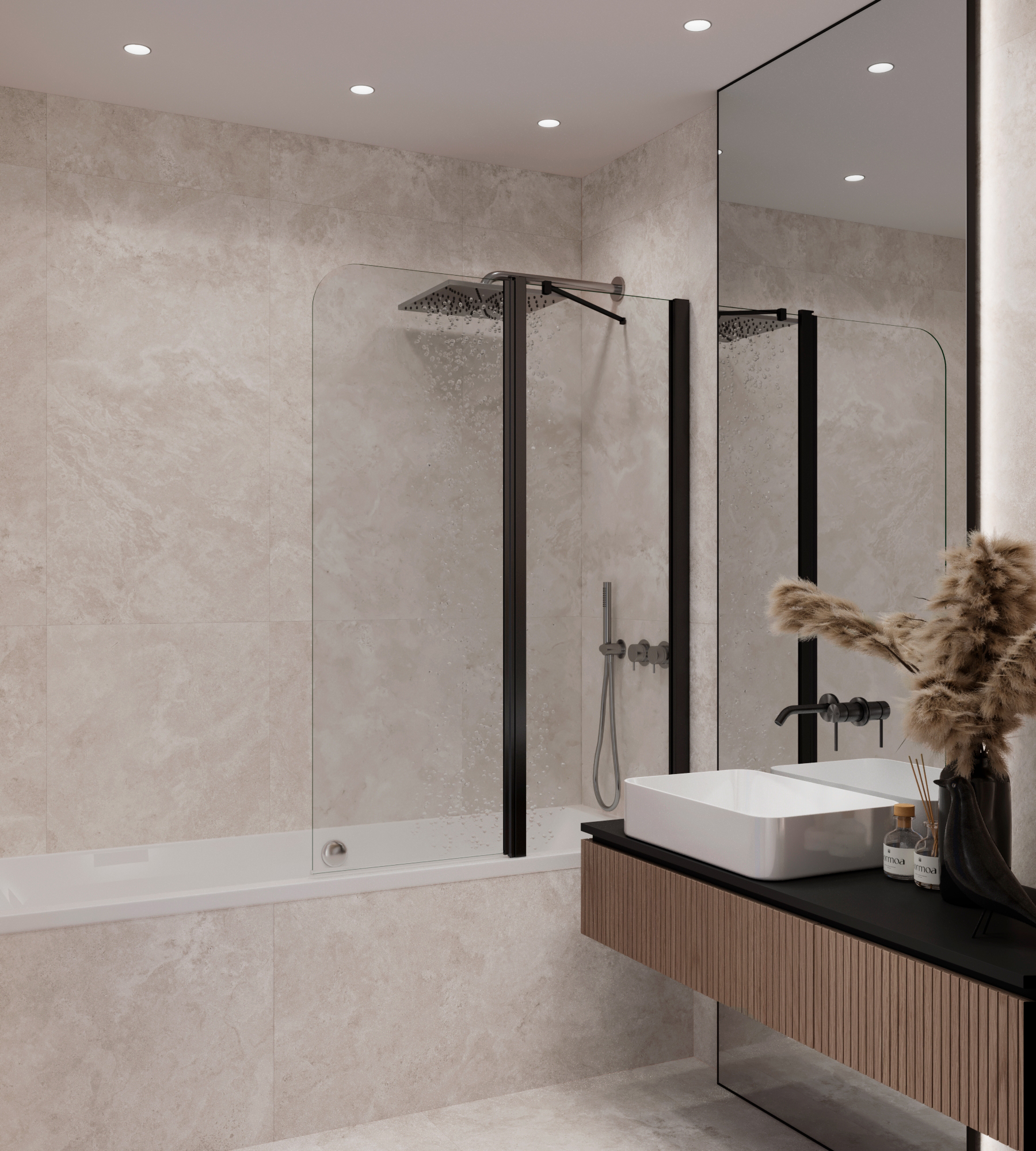 RT7003-B На пол Arawak Beige Matt Rustic Punch 60x120 - фото 12