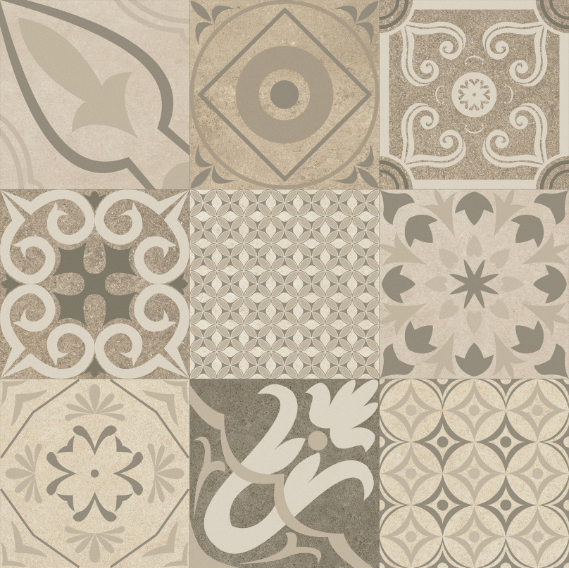 Декор Icon Krabi Mix Bone Rect 60x60