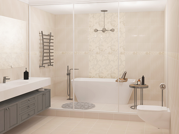 916104 Декор Florance Geometrico Marfil - фото 2