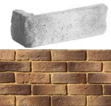 323-45 На стену Кельн брик 3323-45 желто-коричневый