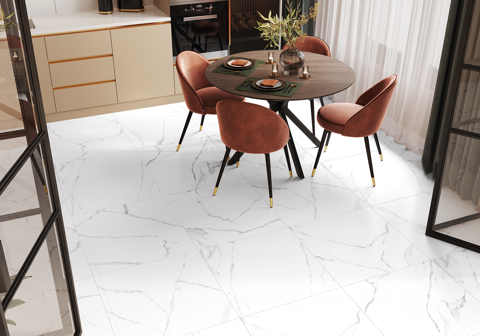 GFA114MRG00R На пол Mirage Белый 8.5мм матовый 114x57 - фото 11