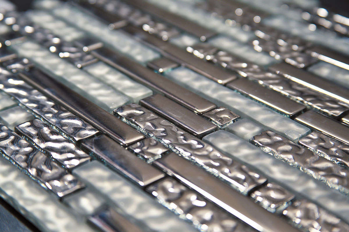 На стену Hi-Tech Мрамор Серый Серебро 298x298 - фото 7