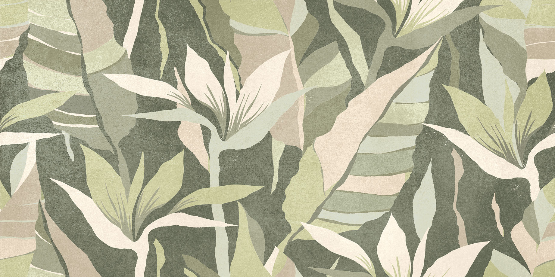 GT245VG На стену Dominica Зеленый тропики 30x60 - фото 4