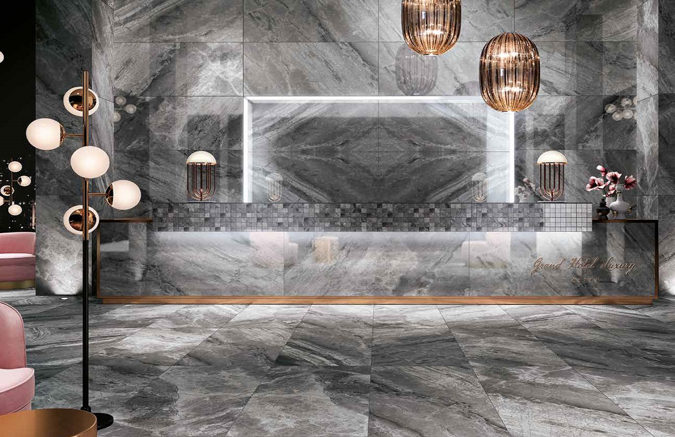 75388 На пол Supreme Charcoal Ret 60x60 - фото 2