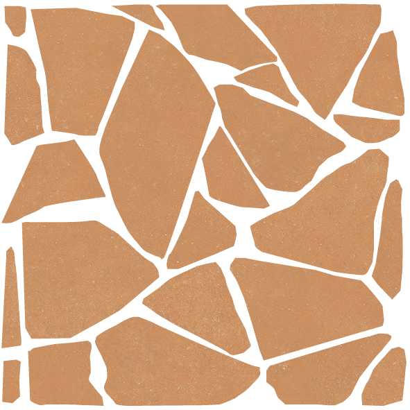 4101230 Декор Nok Palladiana Crock Mosaic Terra 40x40