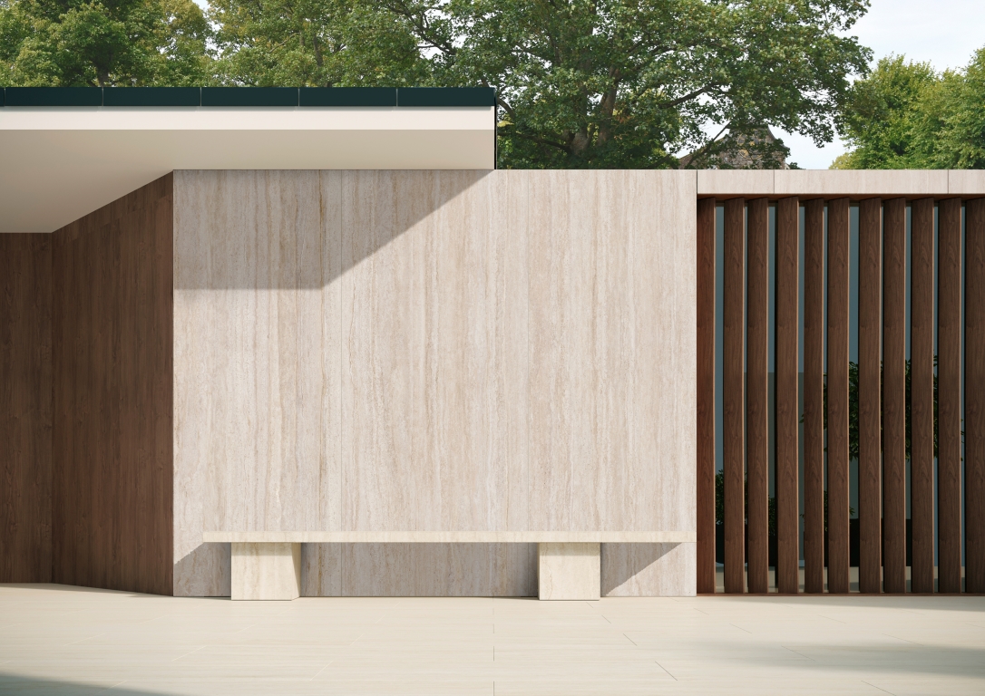 На пол Travertino Noce Rec. 60x120 - фото 3