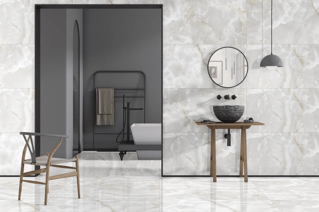 AMBROSGP120 На пол Glossy Ambros Gris Polish 60x120 - фото 10