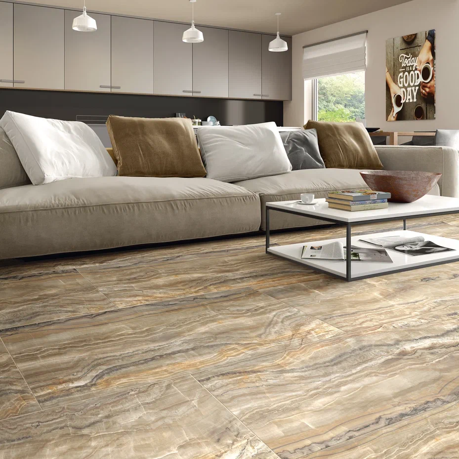 ID9075B053LLR На пол Идальго Граните Оникс Brown / Коричневый LLR 120x60 - фото 5