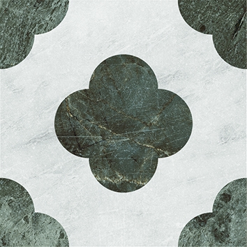 4101196 На пол Dandy Pin White Green 18.6x18.6 - фото 42