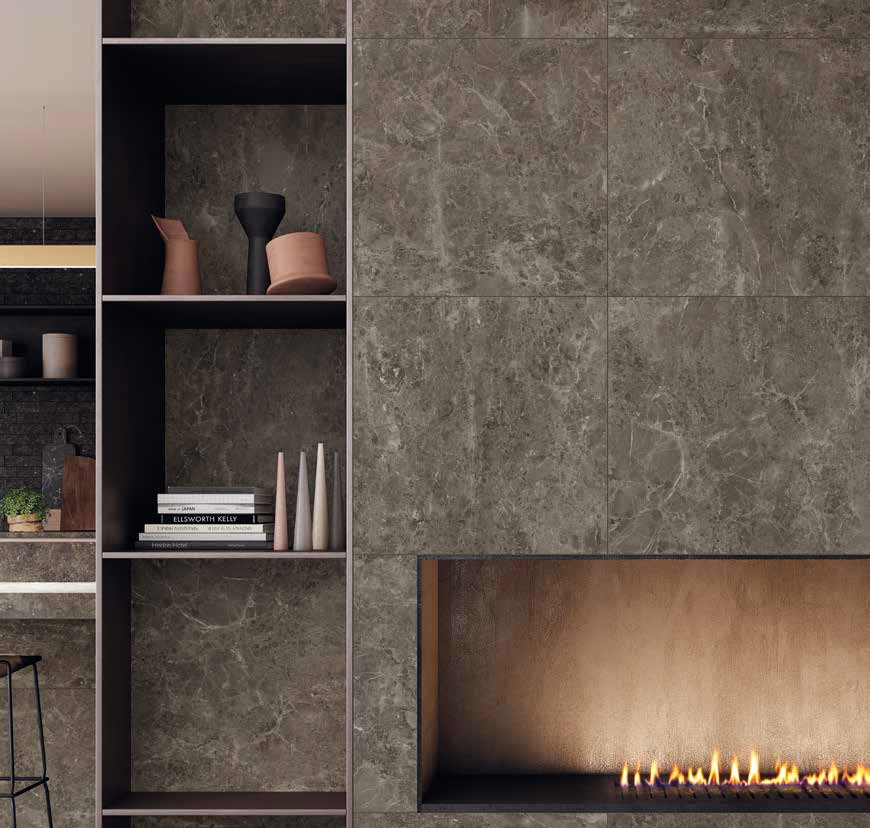 610015000424 На пол Room Floor Project Блэк Стоун 60x120 Патинированный и Реттифицированный - фото 17