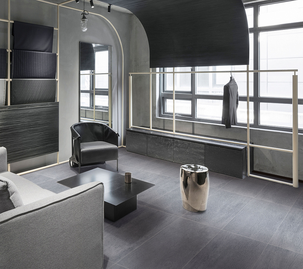 BHW-0013 На пол Blue Stone Grains Mould 600x1200x10 - фото 12