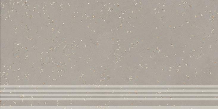 KM6060G1191R8GRF Ступень Пунтум Фронтальная серый светлый матовый обрезной 30x60x0.8 - фото 3