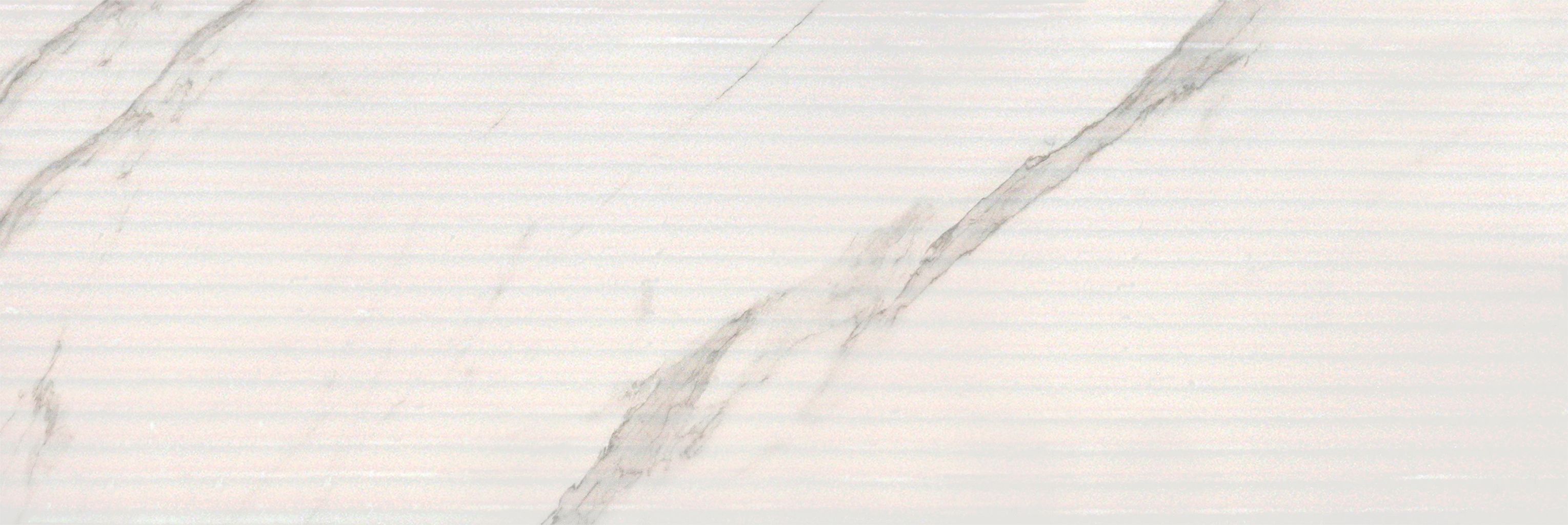674 AMM1WT На стену Amina Calacatta Relief 29.5х89.5 - фото 2
