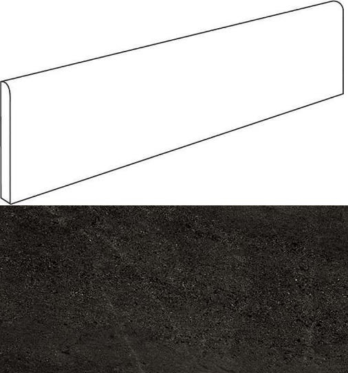 610130002161 Плинтус Wise Dark Battiscopa Lap