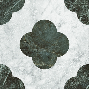 4101196 На пол Dandy Pin White Green 18.6x18.6 - фото 33