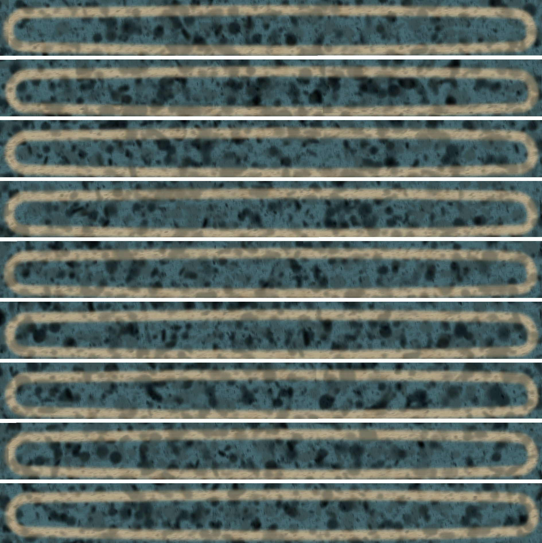 KMD2SOB002BN Декор Далия Чипсет бирюзовый тёмный глянцевый 20x20x0.95 - фото 9